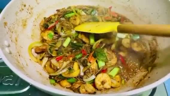 Foto langkah ke 5 dari resep Udang saos tiram.