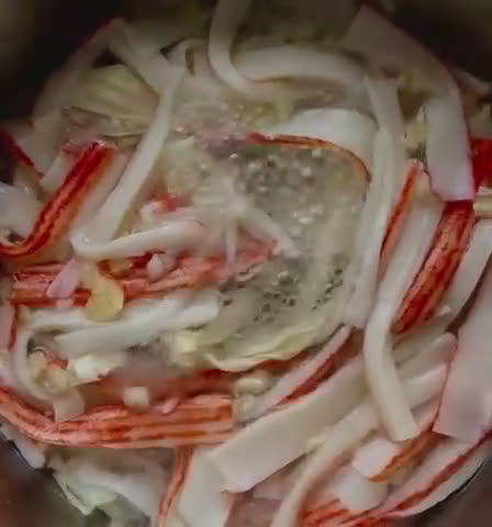 Gambar langkah 4 resipi Sup telur taucuk.