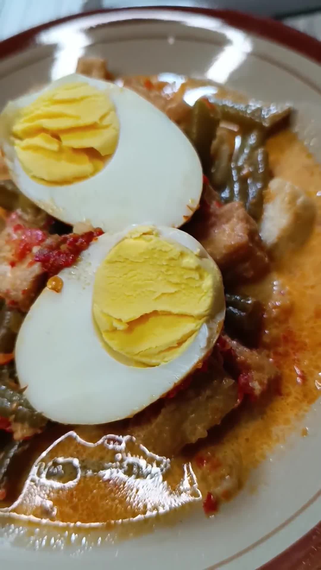 Foto langkah ke 5 dari resep Lontong sayur.