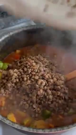 Foto del paso 5 de la receta: Guiso de lentejas con coles de Bruselas 😋