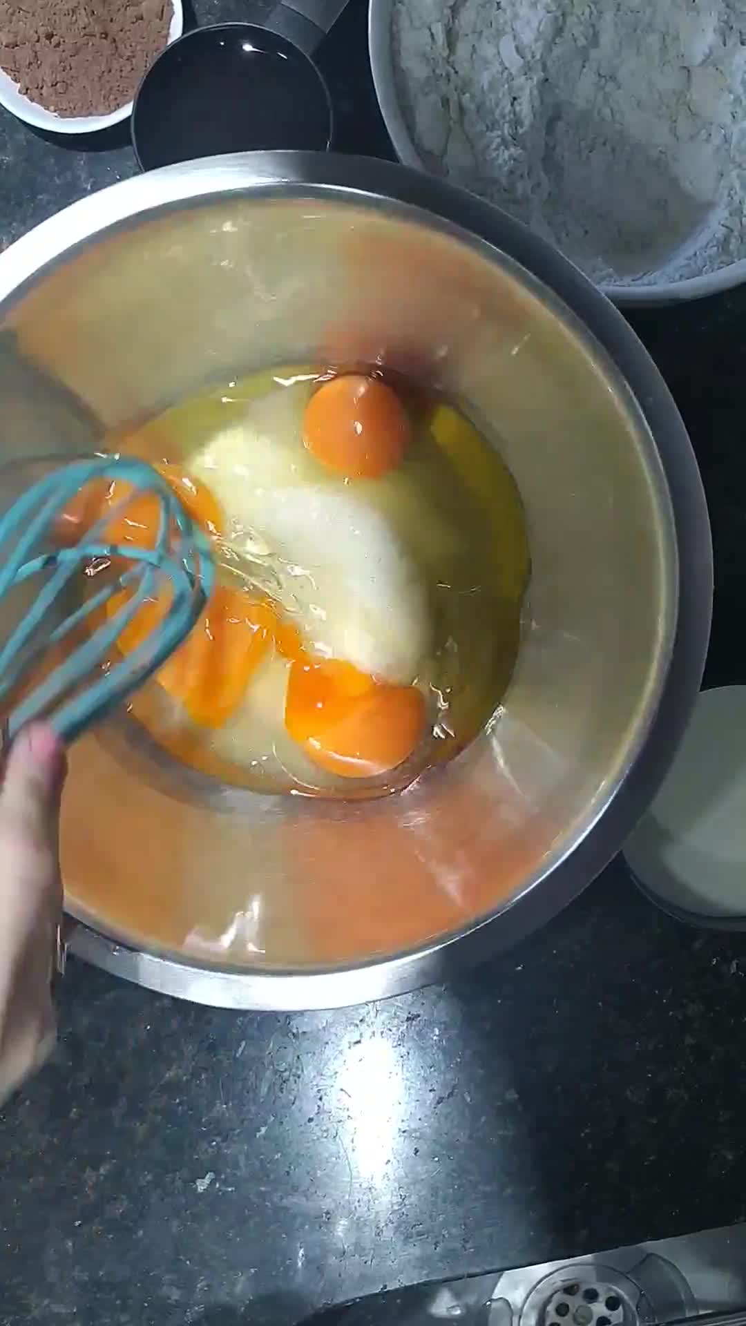 Foto del paso 1 de la receta: Torta cebra en sartén 24 cm de Essen