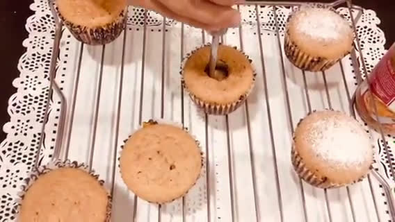 صورة لخطوة 3 من وصفة 🧁 كب كيك