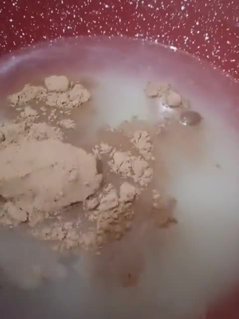 Gambar langkah 2 resipi Agar -Agar Milo.