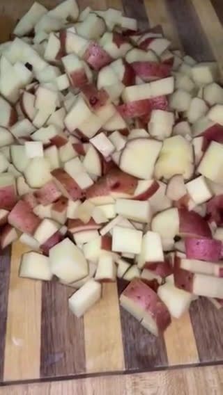 Foto del paso 1 de la receta: Desayuno con Papas al Chipotle