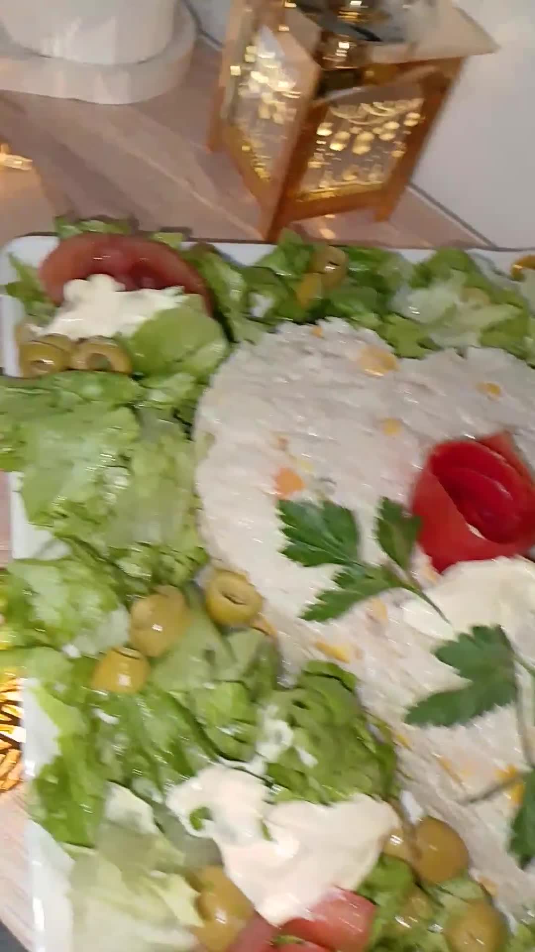صورة لخطوة 3 من وصفة سلاطة الخس 👍