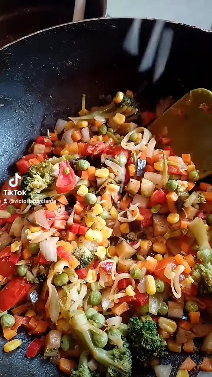 Foto del paso 3 de la receta: Paella vegana