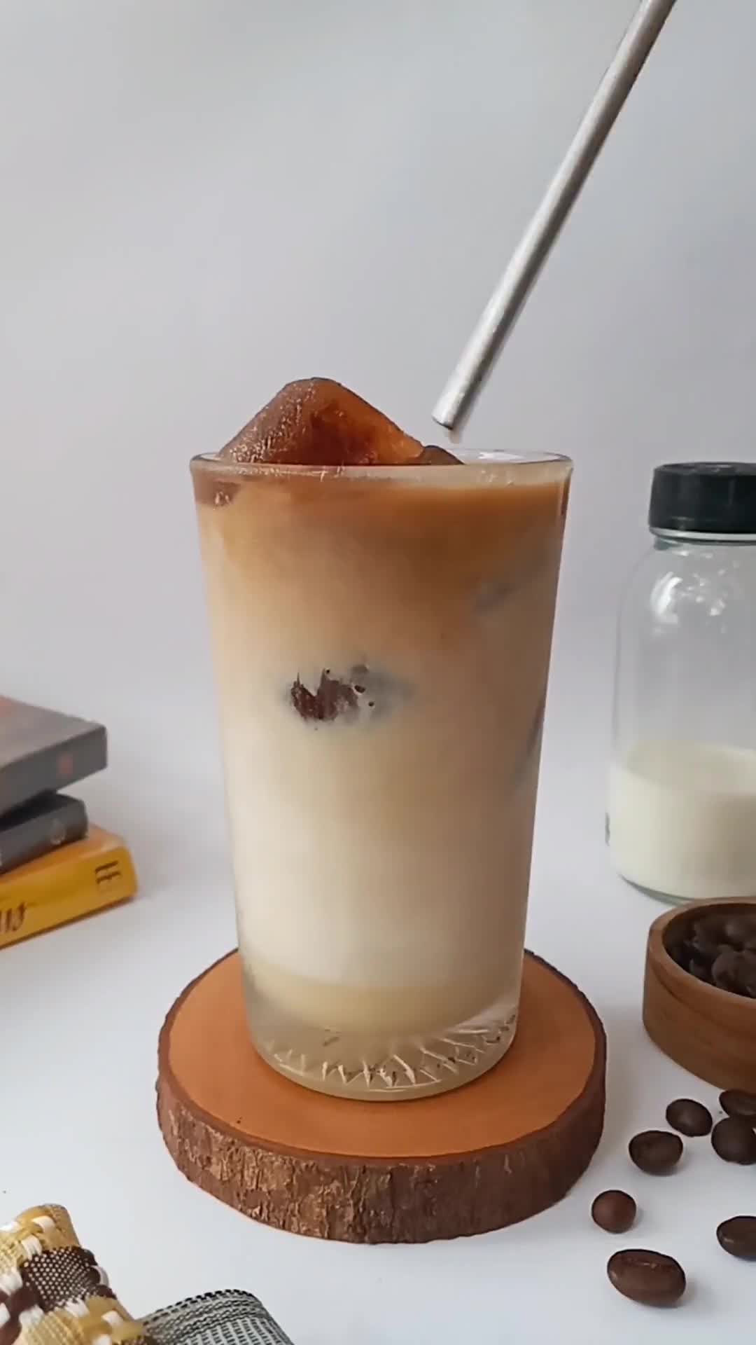 Foto langkah ke 3 dari resep Es Kopi Susu Jepang (Aisukōhī).