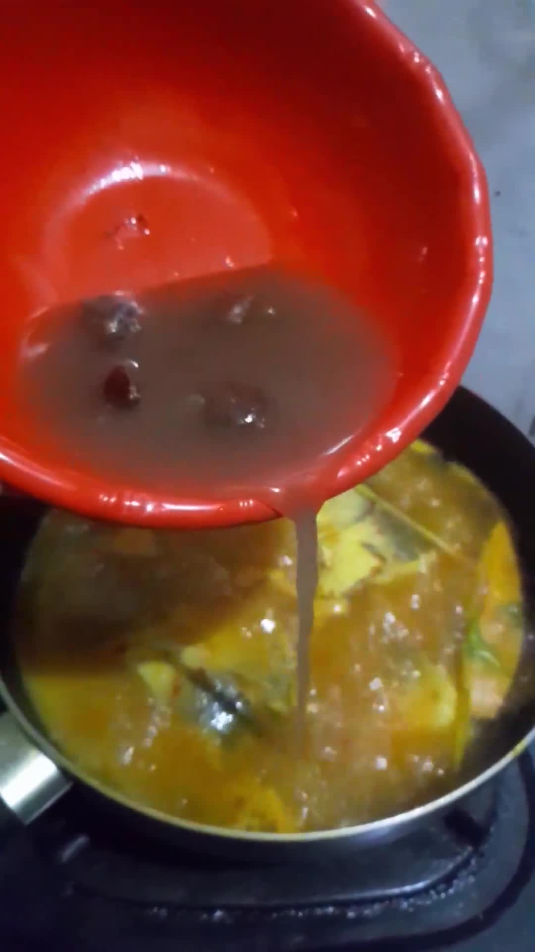 Foto langkah ke 4 dari resep Bandeng sayur kuning.