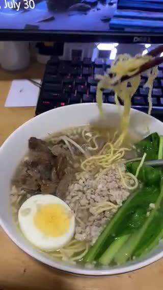 Hình bước làm 5 của món Mì thịt bò