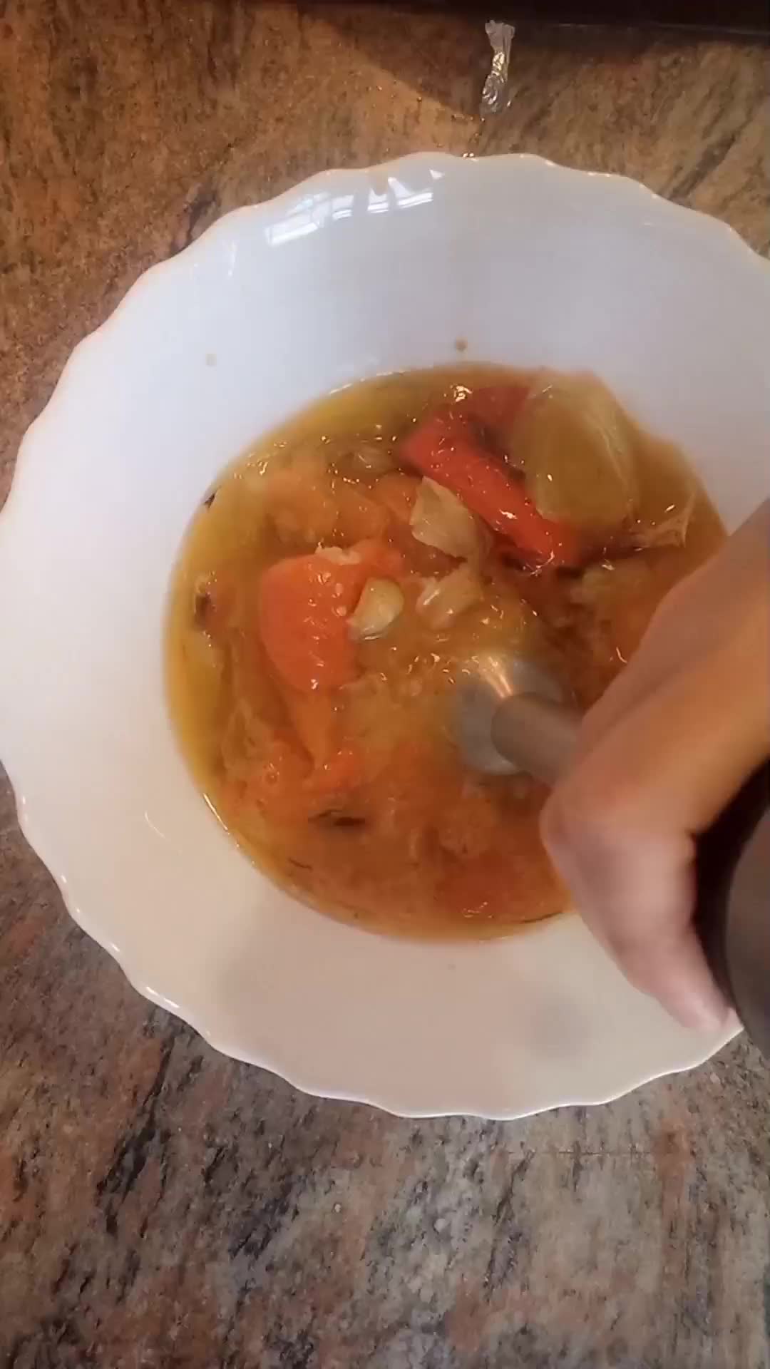 Foto del paso 2 de la receta: Sopa de tomate 🍅