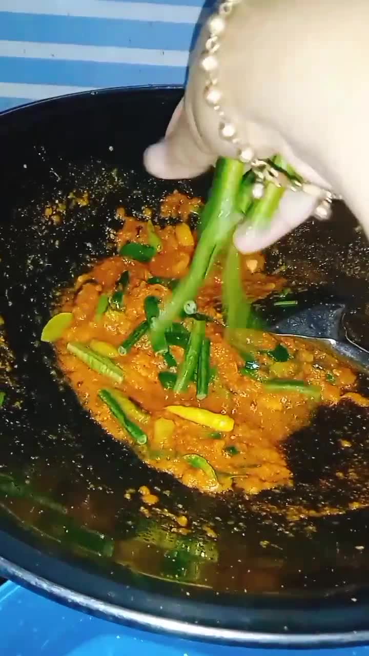 Foto langkah ke 5 dari resep Sayur santan tahu tempe.