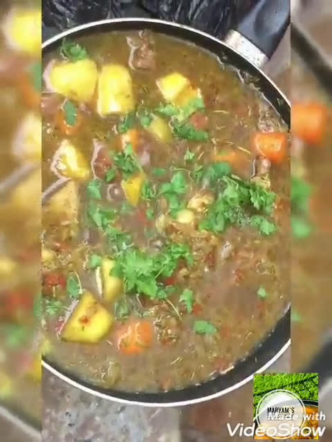 A picture of step 4 of Beef pepper soup.