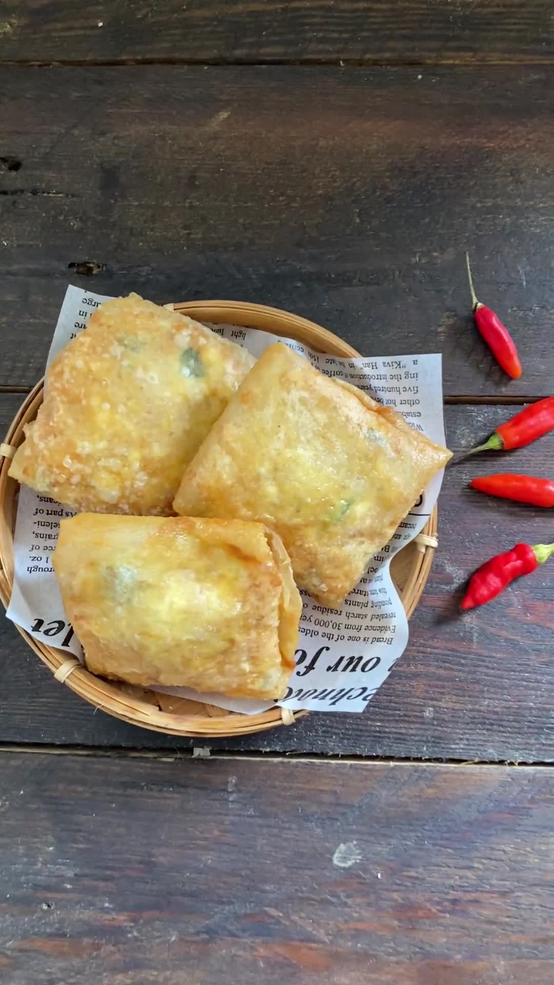 Foto langkah ke 10 dari resep Martabak ayam ebi.
