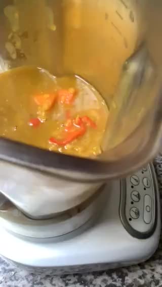 Une image de l'étape 6 de 🫕Velouté 🍁🌶lentilles corail 🪸 châtaignes 🌰.