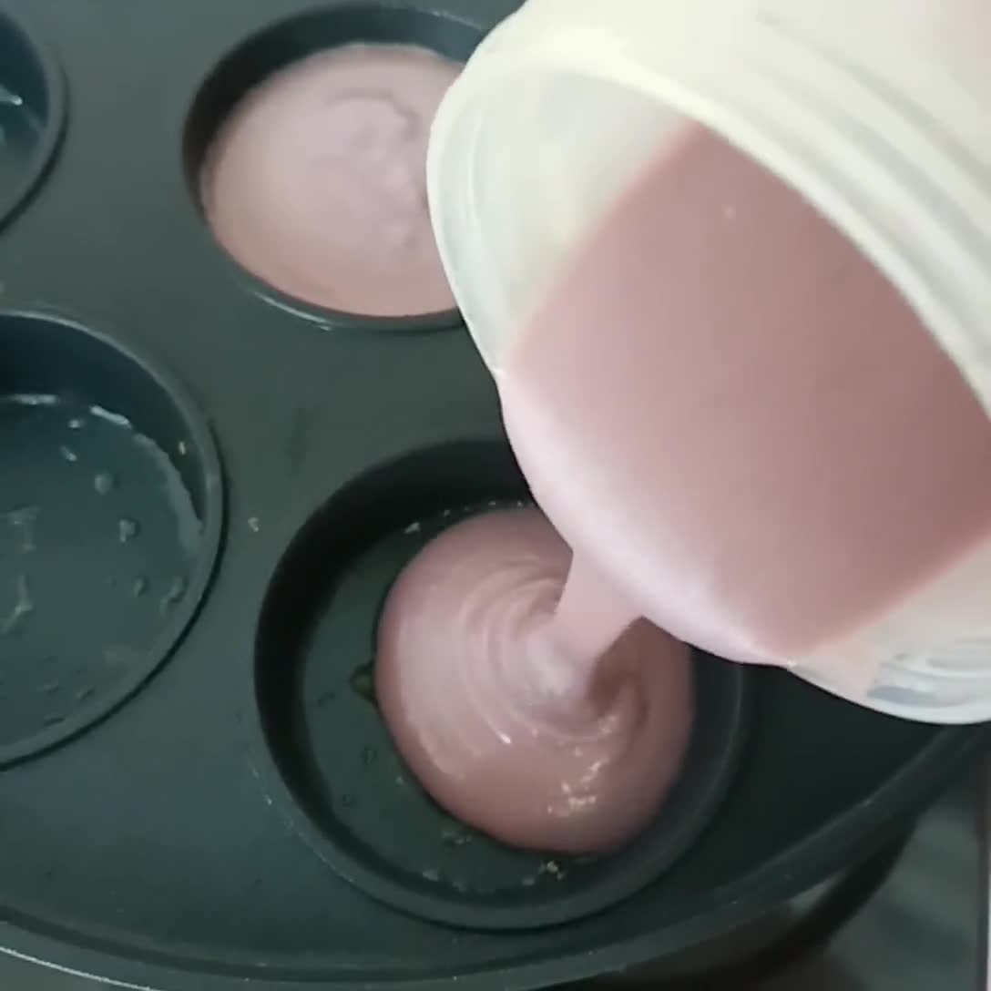 Foto langkah ke 6 dari resep Kue Lumpur Ubi Ungu.