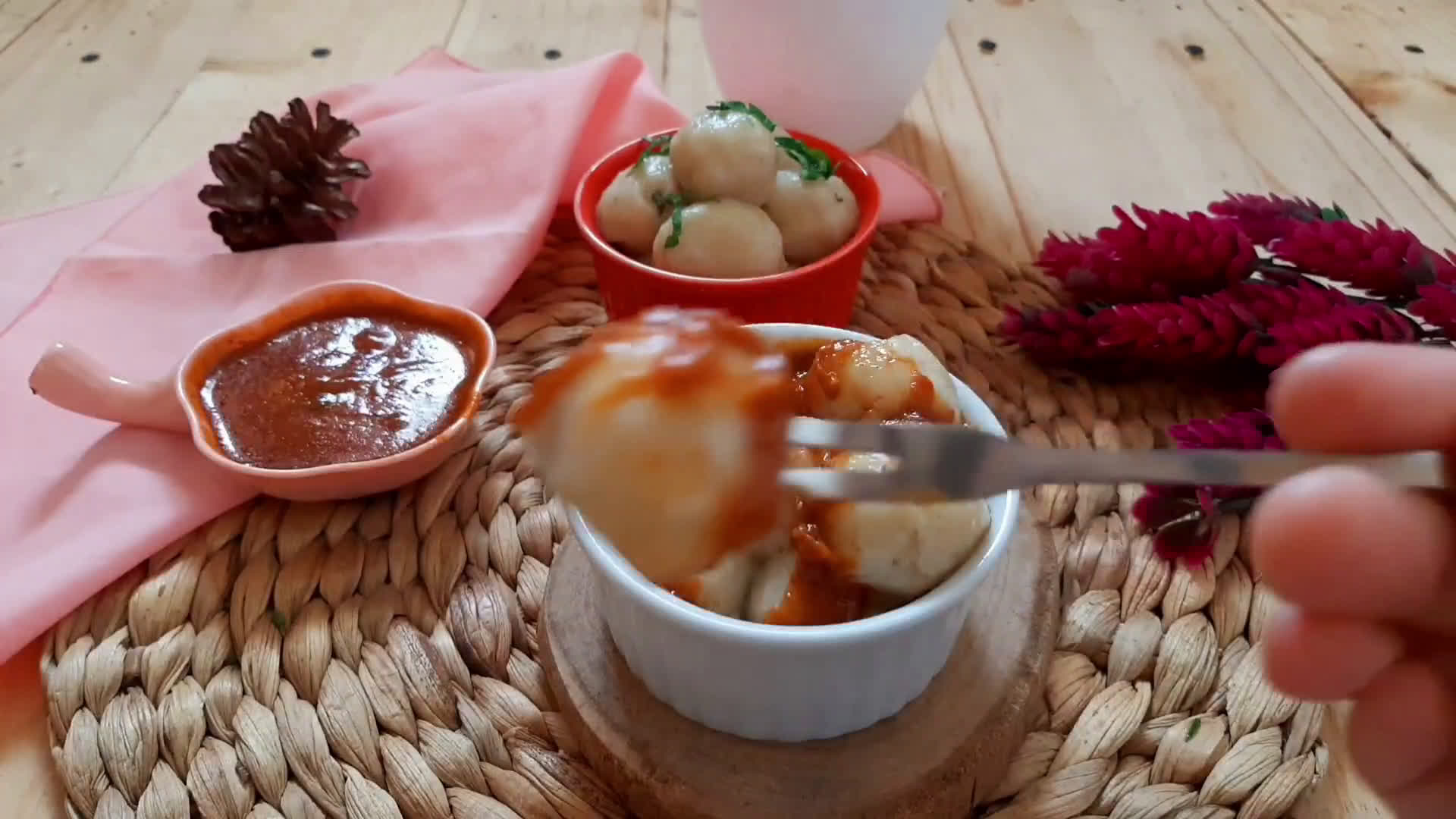 Foto langkah ke 10 dari resep Cilok Gluten Free.
