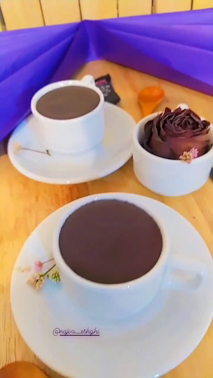 عکس مرحله 1 از دستور هات چاکلت 💜