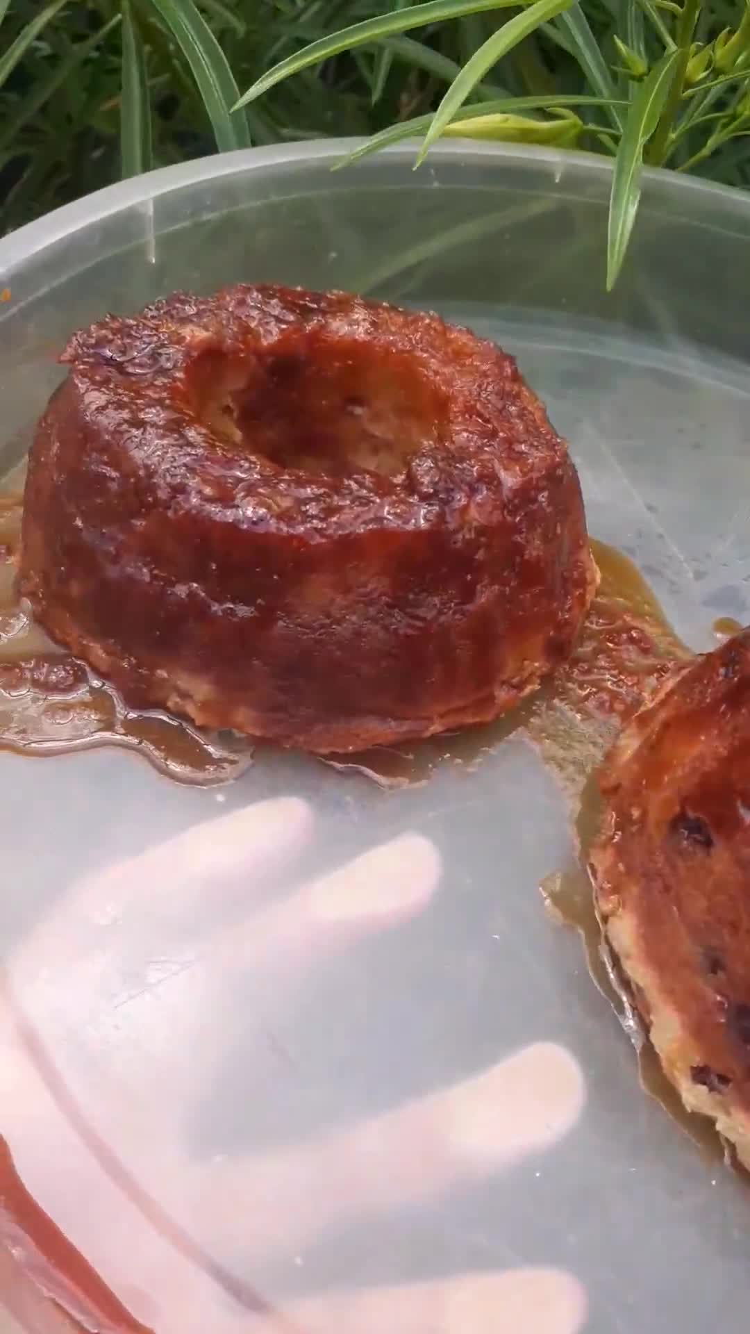 Foto del paso 10 de la receta: Budín de pan 2 versiones con pasas y solo 😋