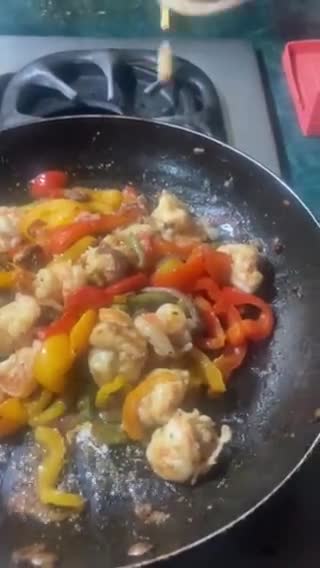 Foto del paso 6 de la receta: Fajitas de Camarón 🍤