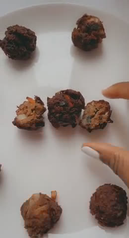 Une image de l'étape 6 de Boulette de viande haché aux légumes.