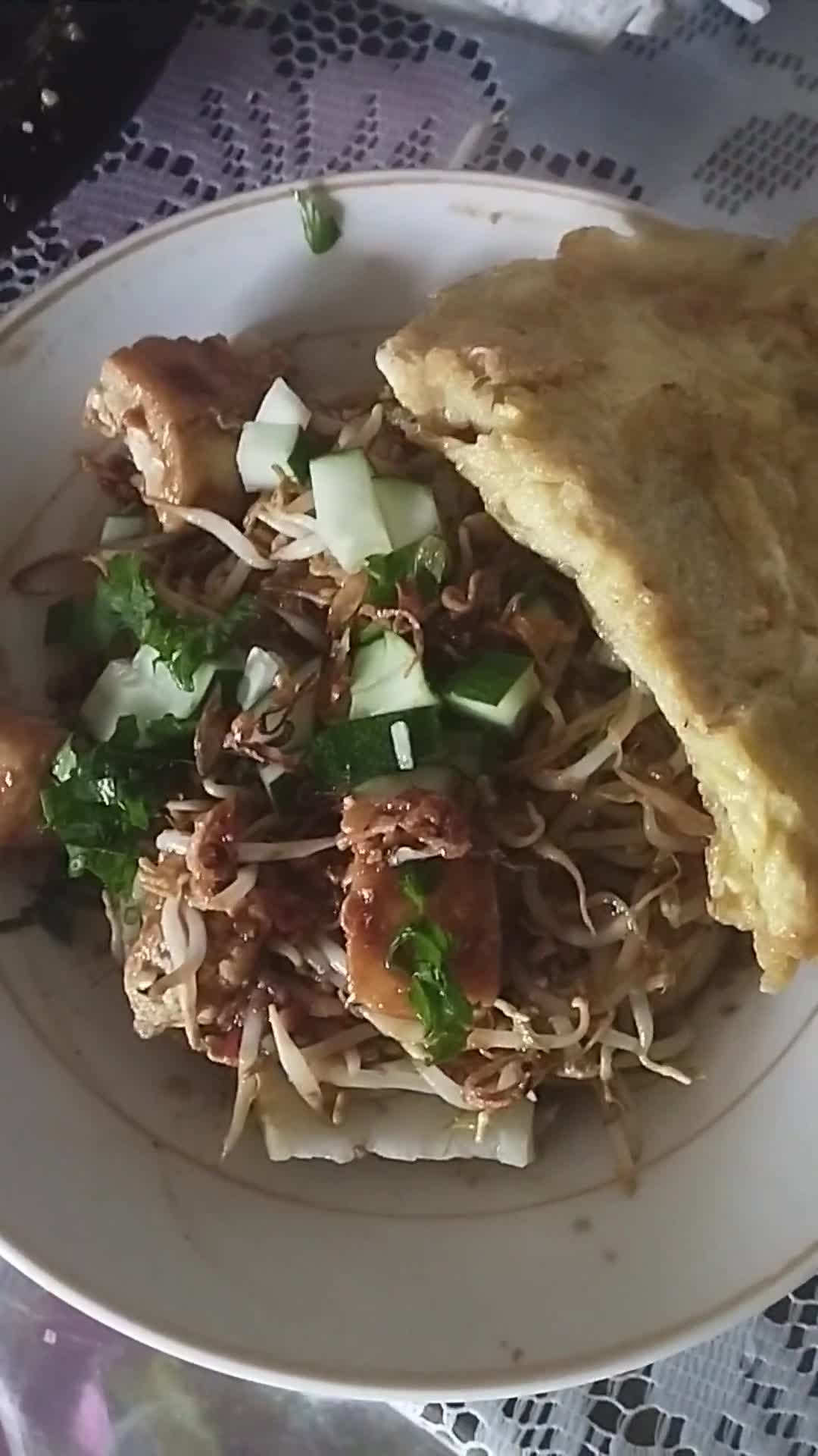 Foto langkah ke 4 dari resep Tahu Tek.
