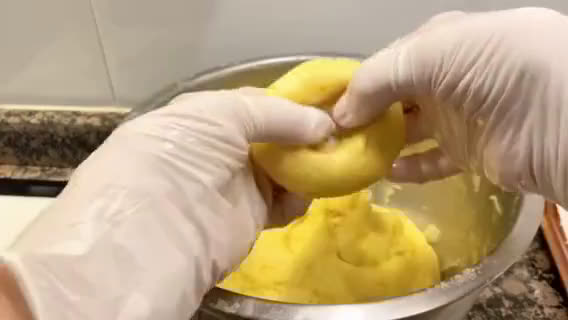 Foto del paso 8 de la receta: Roscos de naranja muy esponjosos, sin gluten