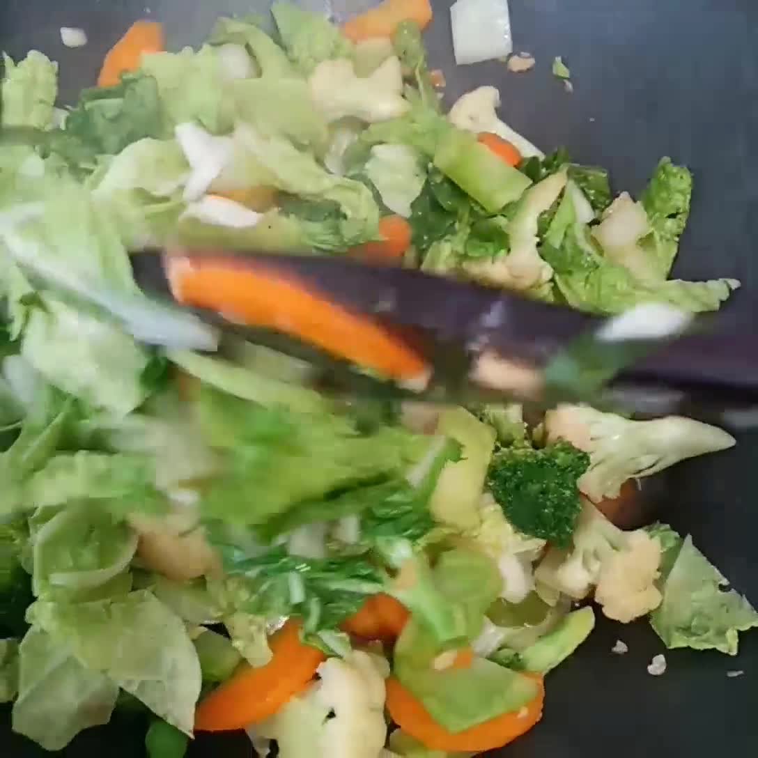 Foto langkah ke 4 dari resep Capcay Saus Tiram.