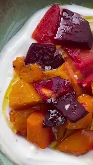 Foto del paso 4 de la receta: Verduras asadas con salsa de yogur 🌱