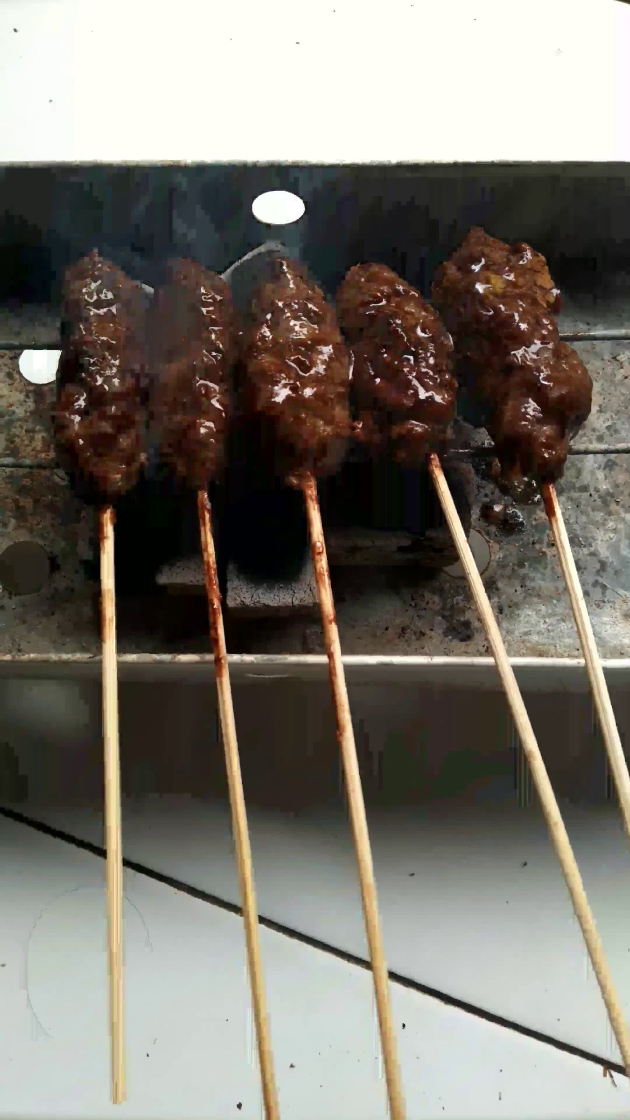 Foto langkah ke 5 dari resep Sate Buntel (Tanpa Lemak).