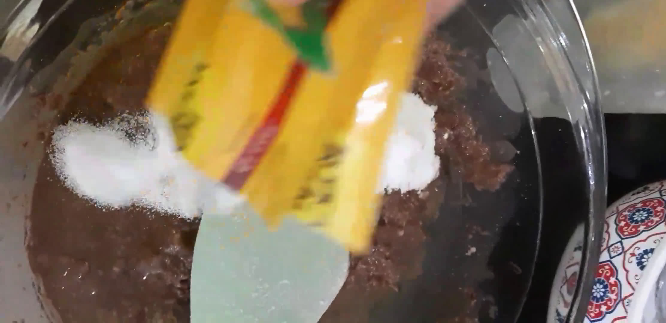 Foto langkah ke 1 dari resep Brownies OAT (Tanpa Tepung Terigu dan Tanpa mentega/margarin).