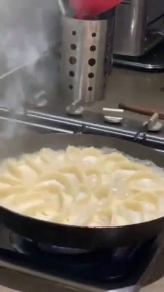 A picture of step 9 of Gyoza.