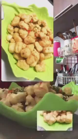 Foto langkah ke 6 dari resep Tahu Lada Garam.