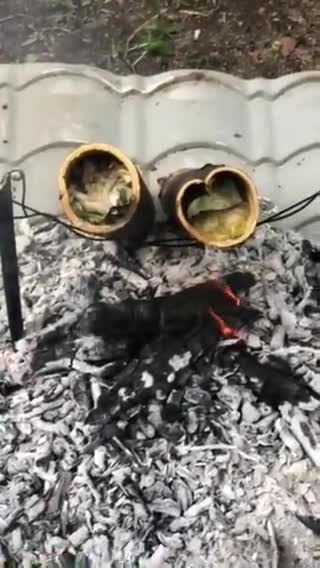 Gambar langkah 9 resipi Manok Pansoh Maggi.