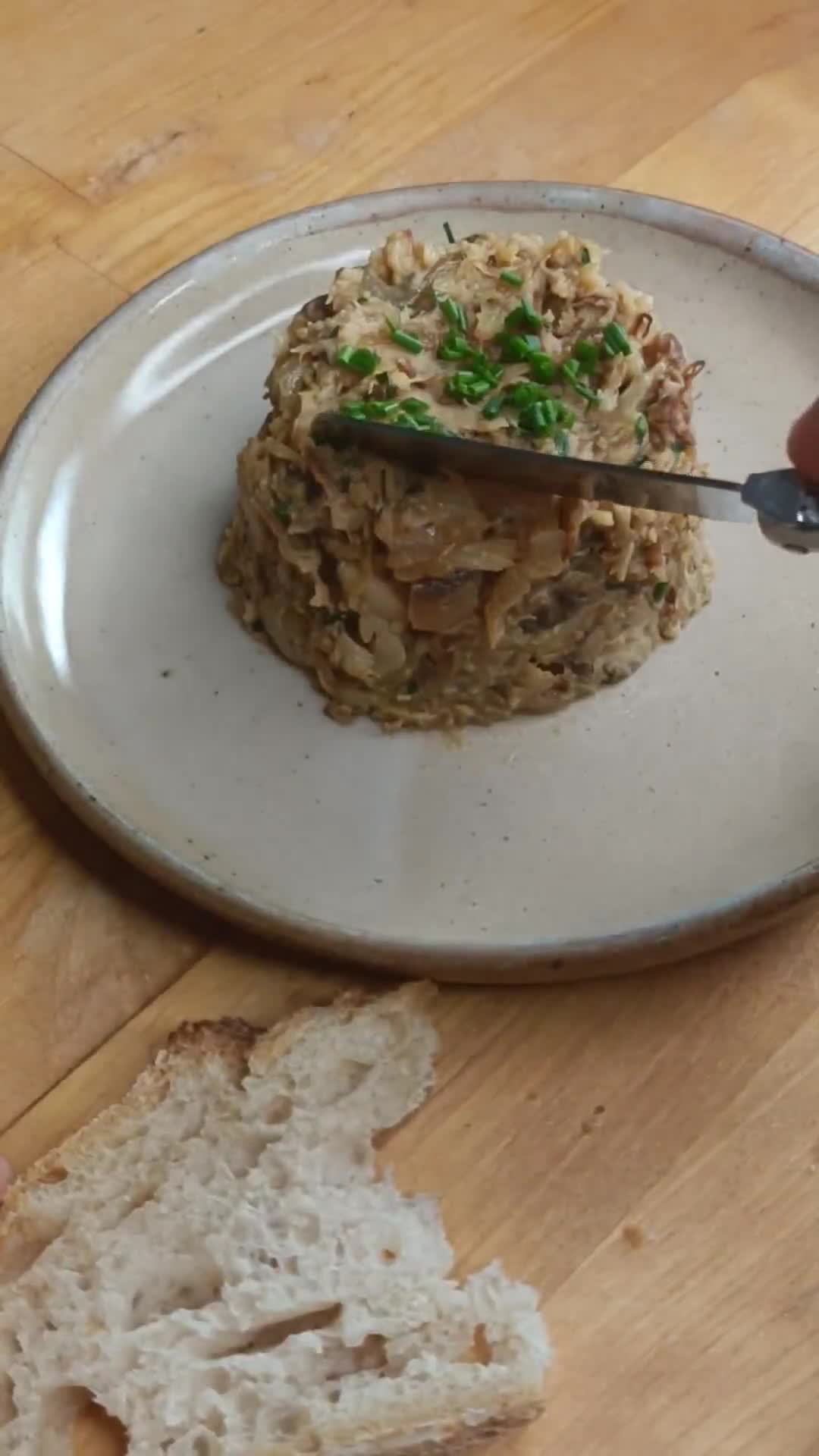 Une image de l'étape 6 de 🌱 Rillette aux marrons et champignons.