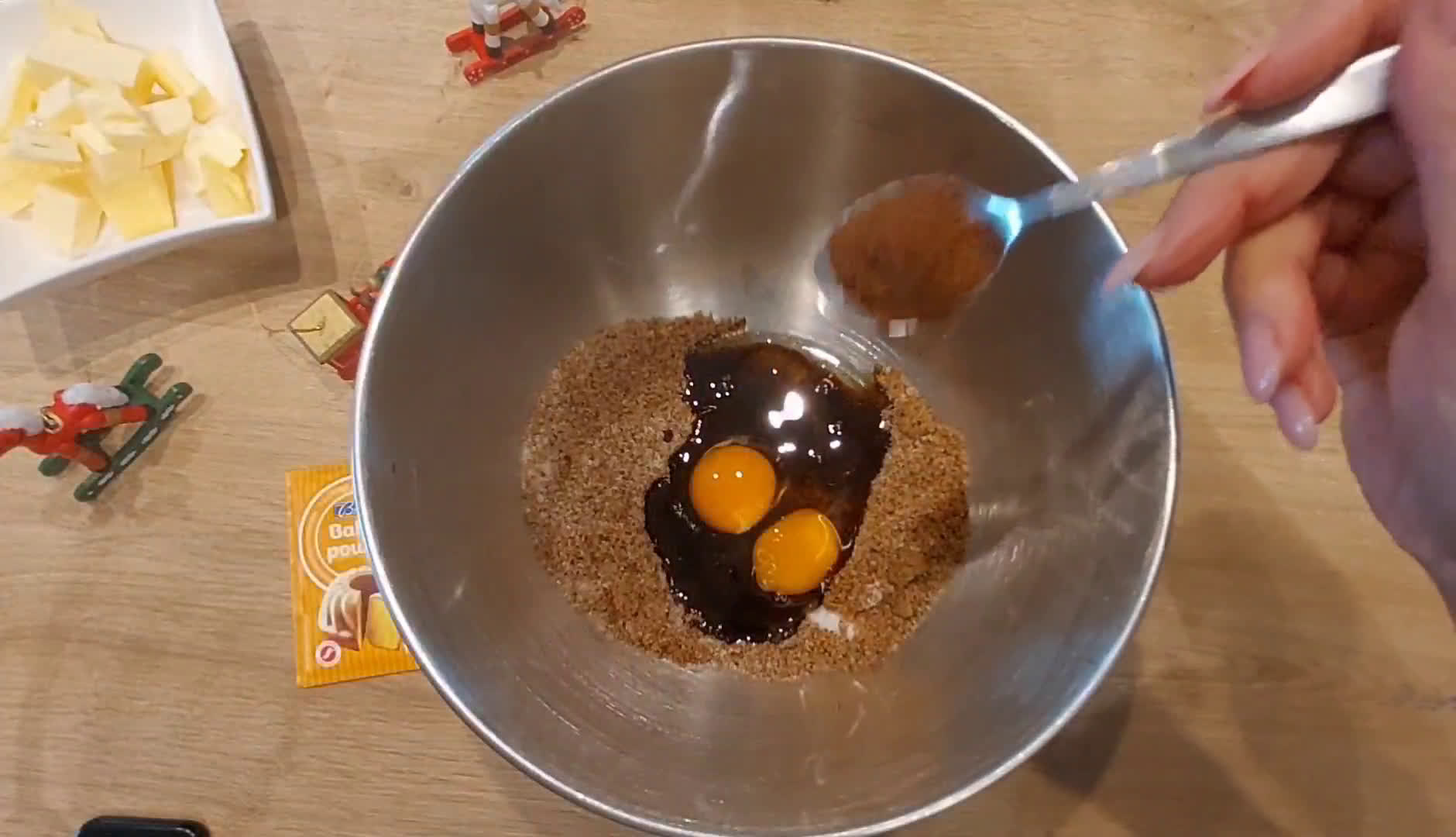 Une image de l'étape 1 de Sablés de Noël 🎅 Épices Speculoos et Pain d'épices 🎅🌟🌲.