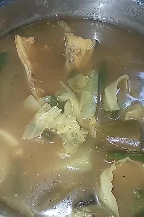 Foto langkah ke 6 dari resep Sayur asem kepala ikan patin.