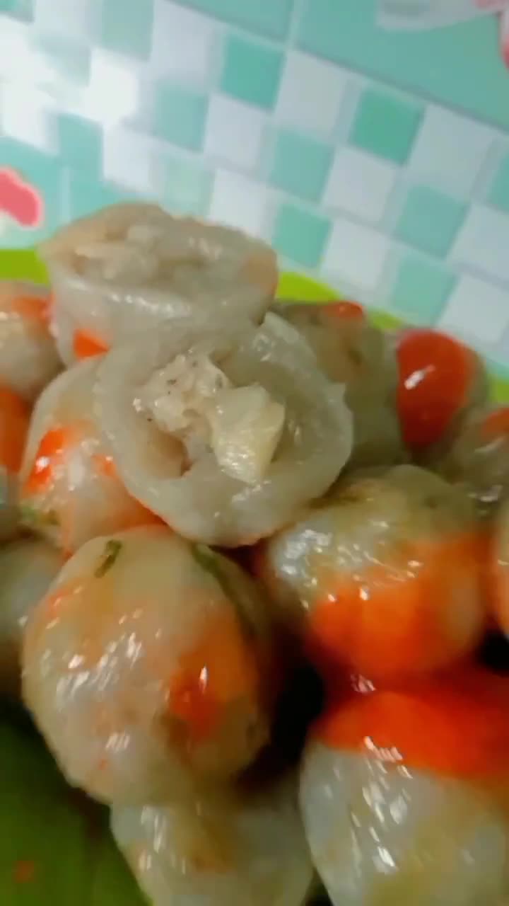 Foto langkah ke 6 dari resep Cilok isi Jamur+Tetelan.