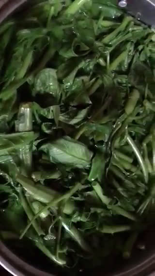 Foto langkah ke 1 dari resep Rujak Kangkung.