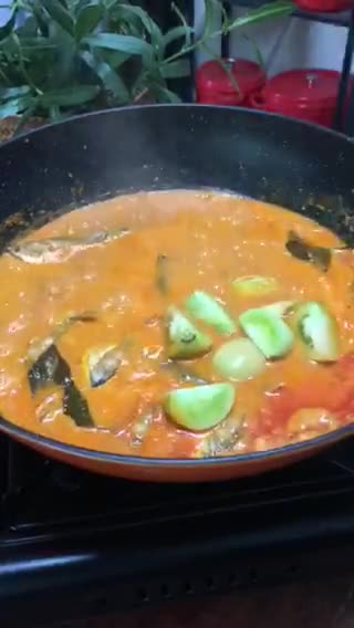 Gambar langkah 4 resipi Gulai Ikan Kembung.