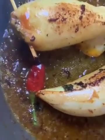 Une image de l'étape 11 de Calamars 🦑 au festival des herbes 🌿 aromatiques🧜 à la marseillaise.