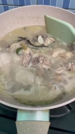 Foto langkah ke 4 dari resep Garang asem tanpa kukus daun pisang.