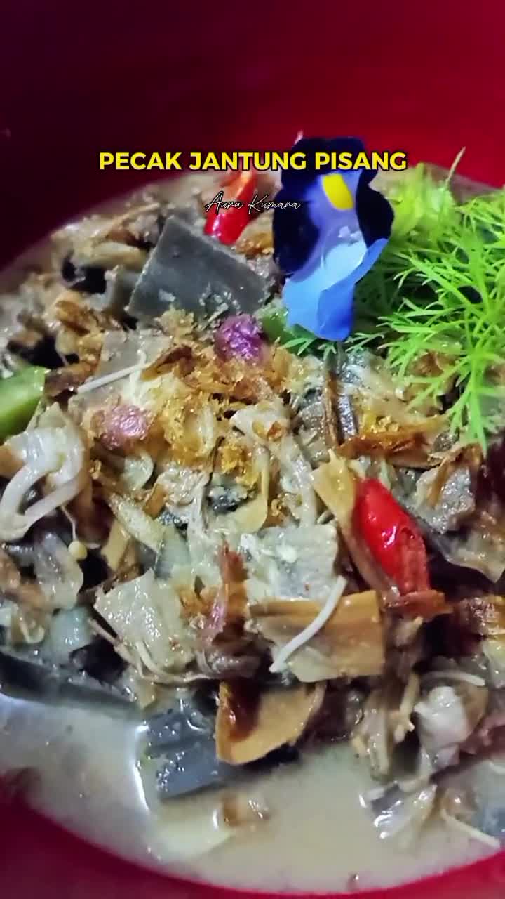 Foto langkah ke 1 dari resep Pecak jantung pisang.