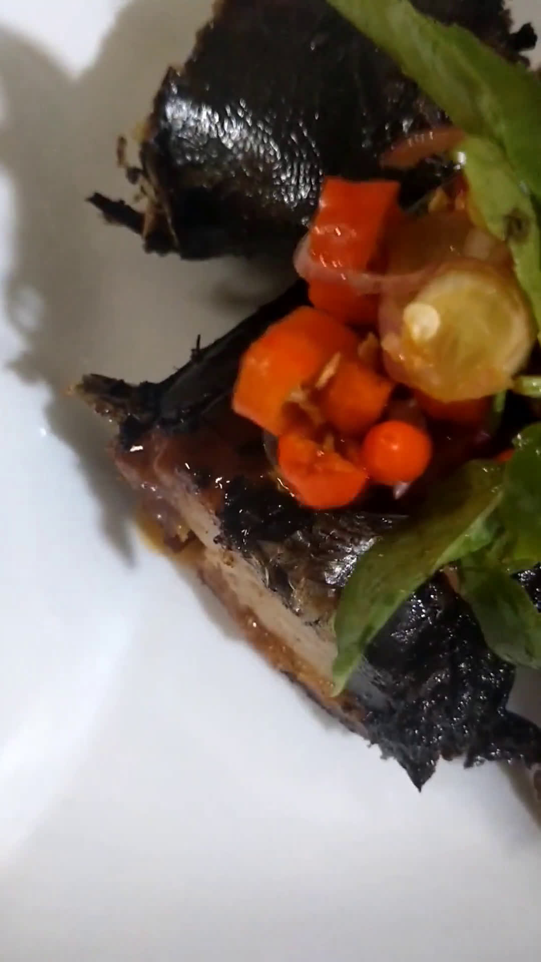 Foto langkah ke 5 dari resep Ikan Cakalang Asap Colo Colo Khas Maluku.