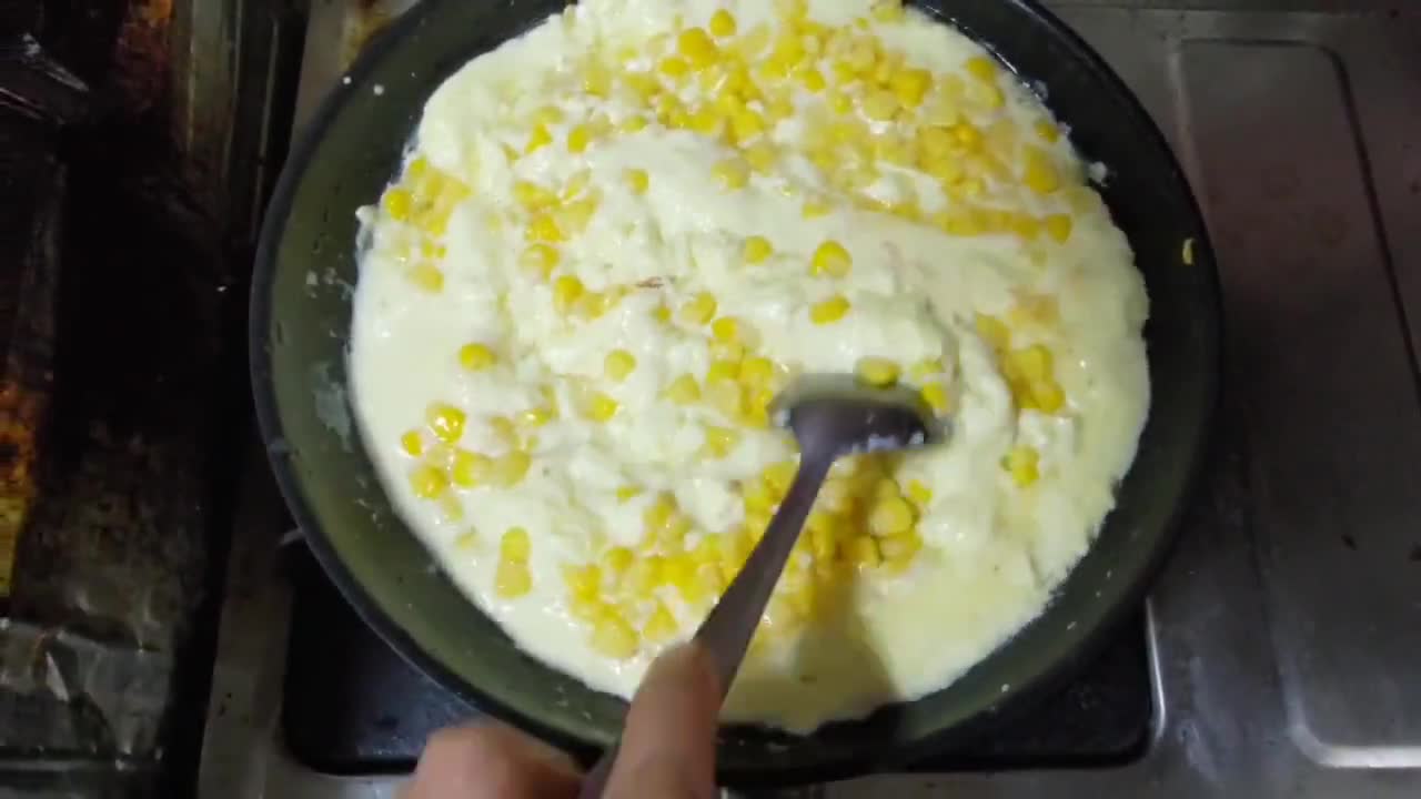 蛋奶蝦仁玉米燒的食譜步驟3照片