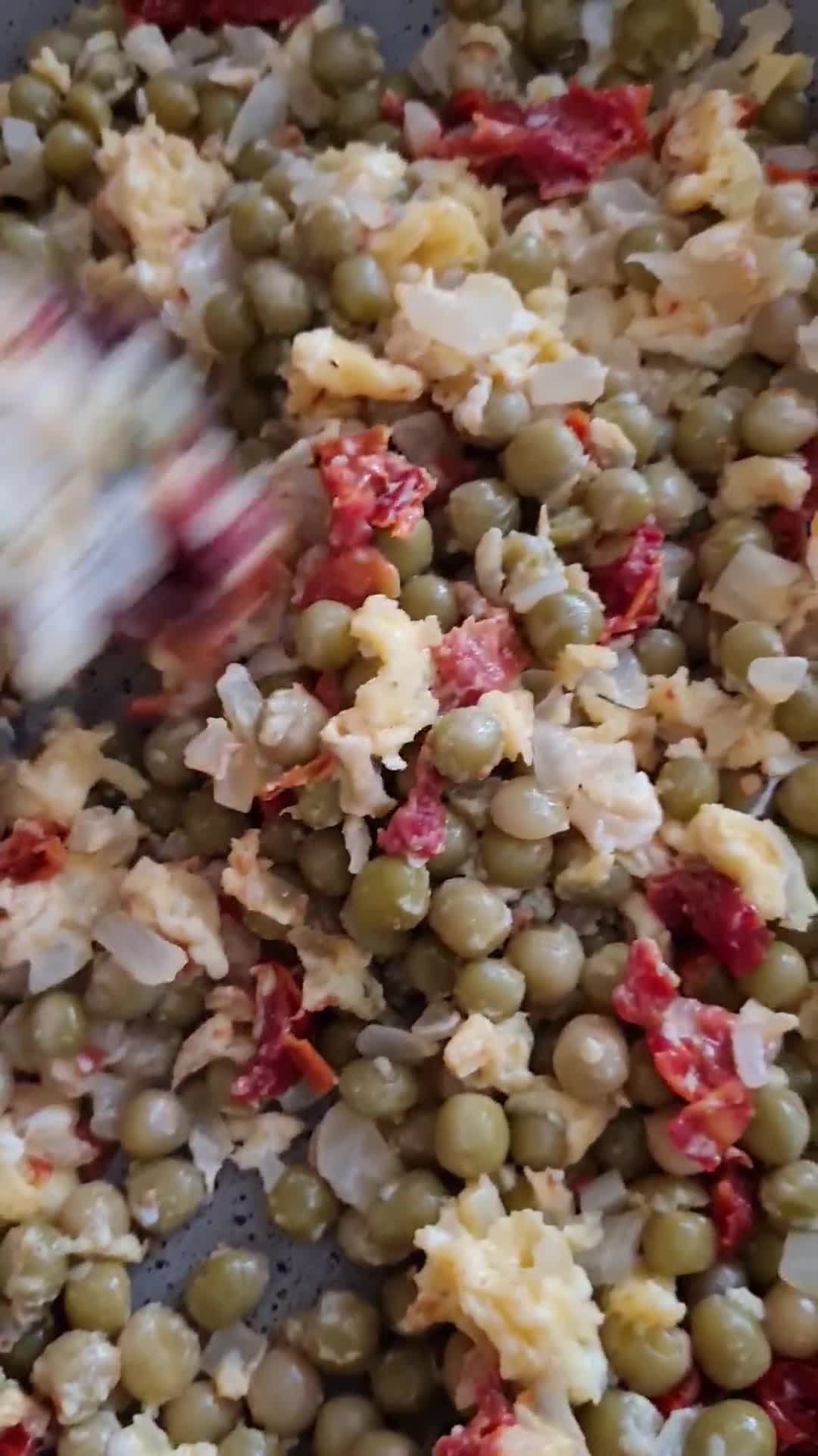 Foto del paso 4 de la receta: Revuelto Gramajo 🇦🇷 (adaptación vegetariana y más livianita by Mate Amargo 🧉)