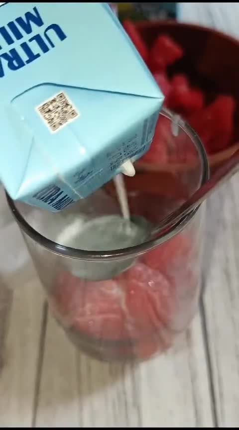 Foto langkah ke 3 dari resep Es susu semangka cocopandan.