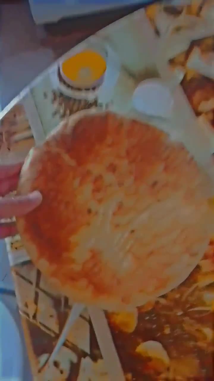 صورة لخطوة 7 من وصفة مطلوع طاجين بالفرينة 🥰❤️ أول تجربة ليا