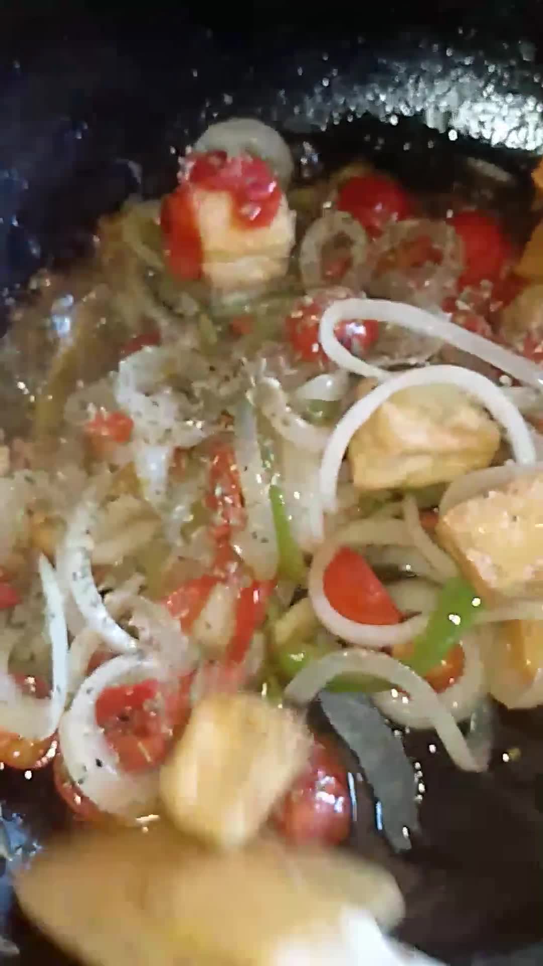 Foto del paso 6 de la receta: Fideos veganos con tofu