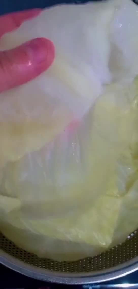 عکس مرحله 5 از دستور دلمه (کلم برگ) + پیچیدن