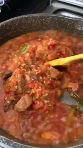 Foto langkah ke 6 dari resep Oseng Mercon Daging.